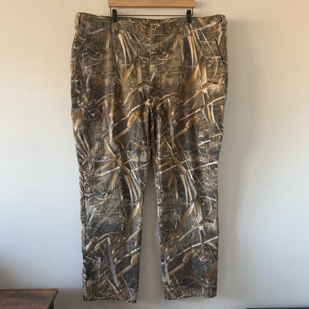 Browning Camo Realtree Max-5 Cargo Pants Mens‎ 3XL Hunting Outdoor Country